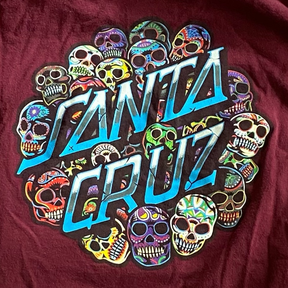 Santa Cruz Skateboards Small Long Sleeve Shirt